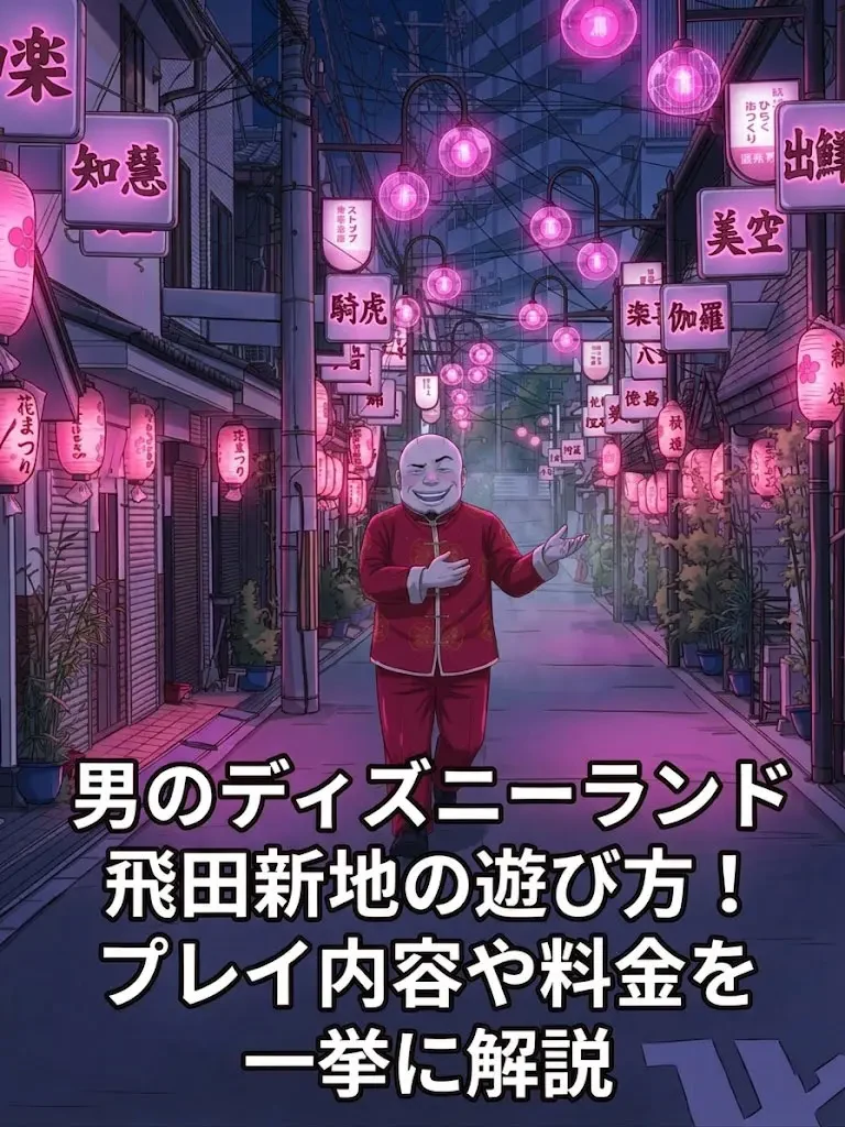 飛田新地的價格和服務內容是多少？來過40多次的人的詳細解釋！